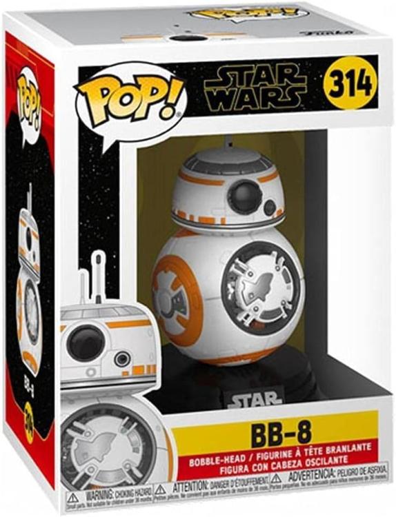 Funko Pop ! Star Wars (314) - Bb-8 Vinyl Figure Statua Da Collezione 9Cm Movies
