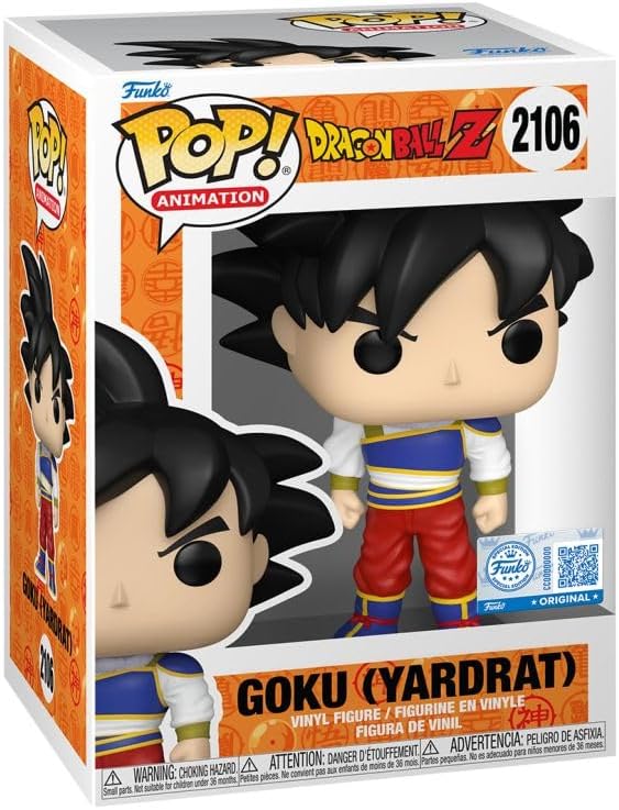 Funko Pop! Animation: Dragon Ball Z (2106) Goku (Yardrat) - Special Edition Vinyl Figure 9cm