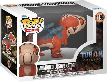 Funko Pop! Games: Turok Origins (1198) Armored Lusovenator - Vinyl Figure 9cm
