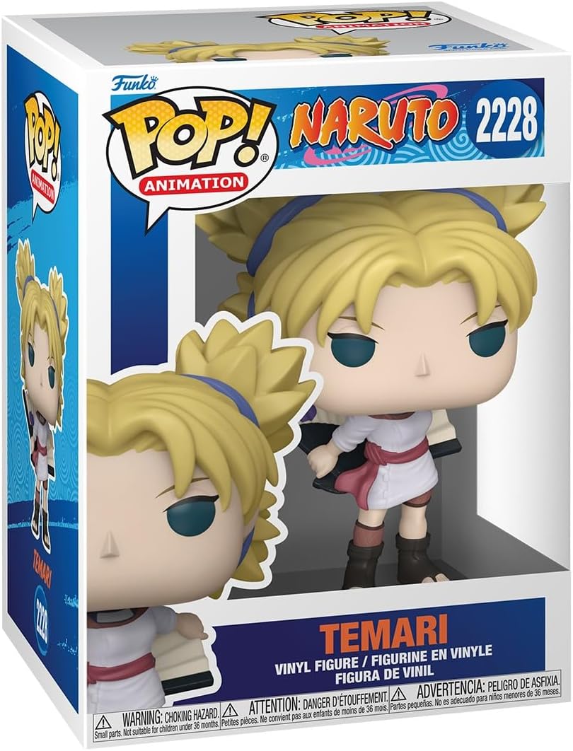 Funko Pop! Animation: Naruto Shippuden (2228) Temari Nara Vinyl Figure 9cm