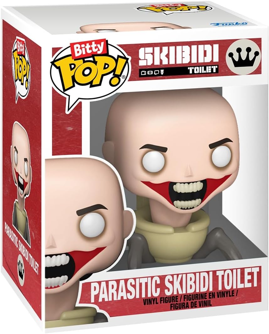 Funko Bitty Pop! Bitty Bot Skibidi Toilet: Titan Speakerman & Parasitic Skibidi Toilet - Vinyl Figure 10cm