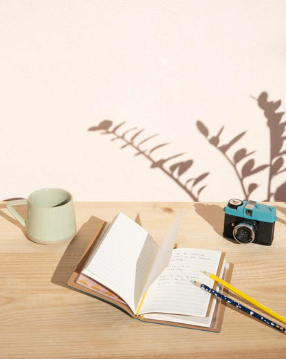 Taccuino "Il Piccolo Principe Blu" Diario Personale Viaggio 2 Quaderni Sostituibili: Bullet Journal Puntinato e a Righe 160 pag
