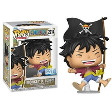 Funko Pop! Animation: One Piece - (2214) Monkey D. Luffy W/ Flag Special 9cm