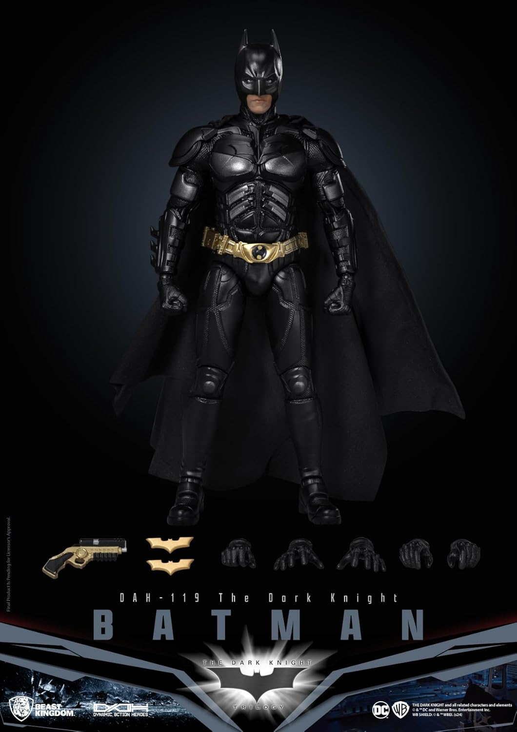 DC Comics Batman The Dark Knight Trilogy - Action Figure PVC 21cm