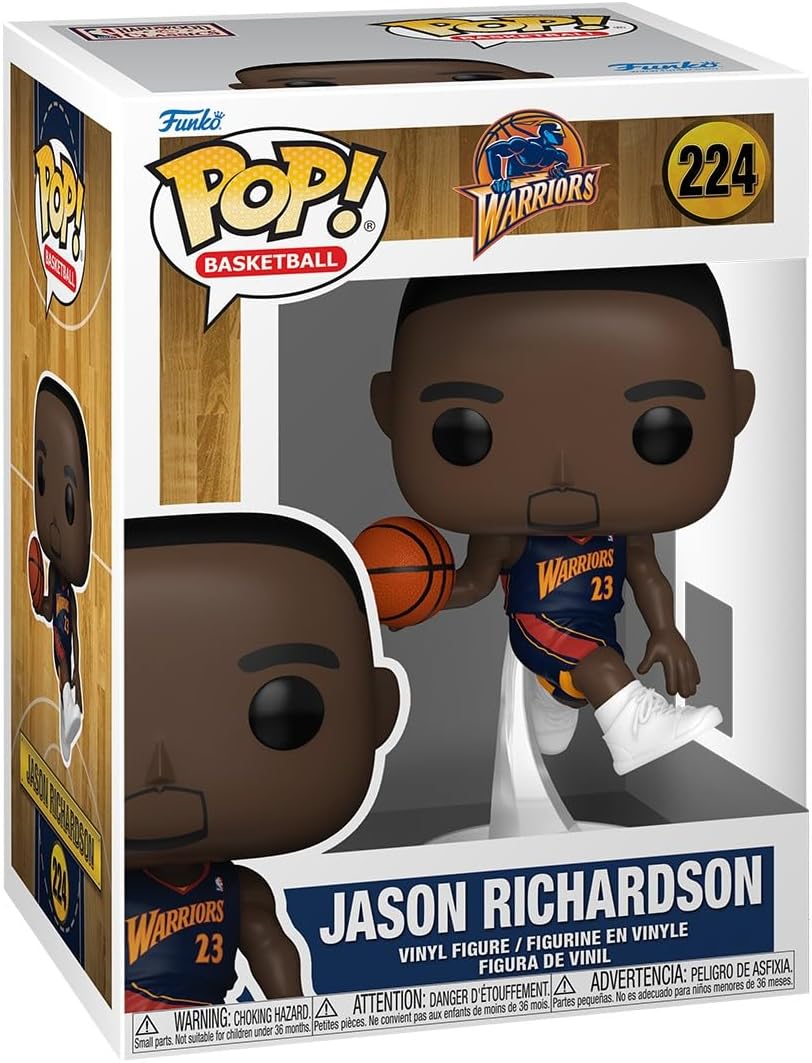 Funko Pop ! Nba Legends - (224) Jason Richardson Figure Warriors 9cm
