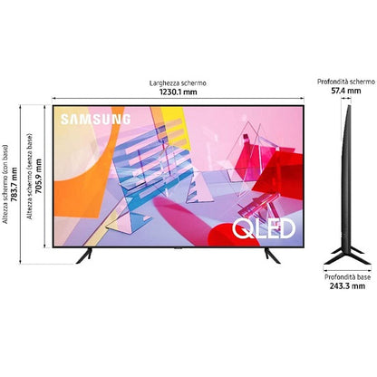 Samsung Qled 4K 55" Quantum Hdr Qe55Q60Tauxzt Tv Wifi Smart Tv Ps4 Netflix Pc