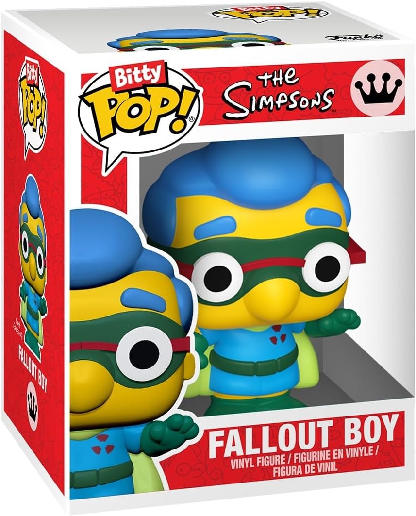 Funko Bitty Pop! The Simpson (4 Pack) w/ Bitty Display Chase Edition - Mini Vinyl Figure 2cm