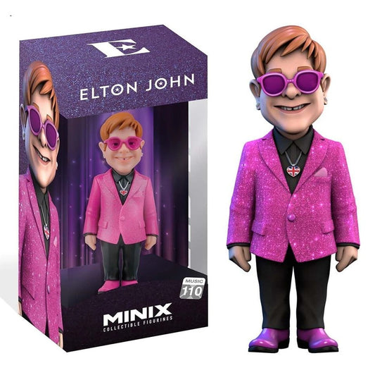 Minix - Elton John (Music 110) - Vinyl Figure 12Cm Statuetta Collezione Nuova