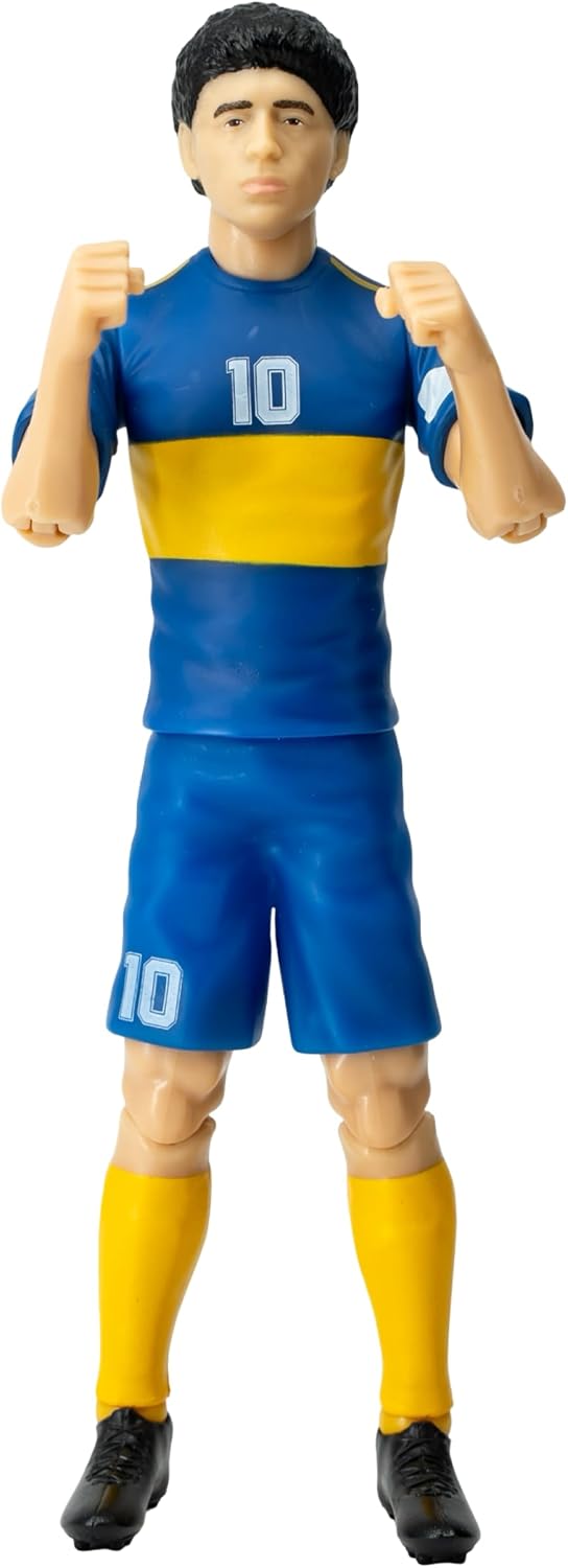 Sockers - Boca JR (Diego Armando Maradona) Action Figure Football/Calcio Statuetta da Collezione 20cm