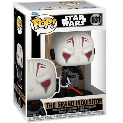 Funko Pop ! Star Wars (631) The Grand Inquisitor Vinyl Figure 9Cm Statuetta