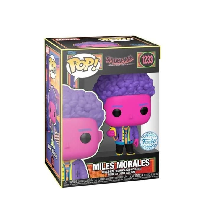 Funko Pop ! Spider-Man Across The Spider-Verse (1233) Miles Morales Special Exm
