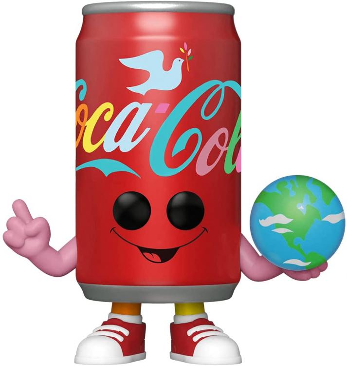 Funko Pop Coca Cola 105 - "I'D Like To Buy The World A Coke" Can World Figure