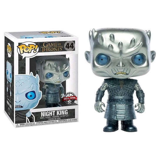 Funko Pop Game Of Thrones (44) Night King Special Ed. Metallic Il Trono Di Spade