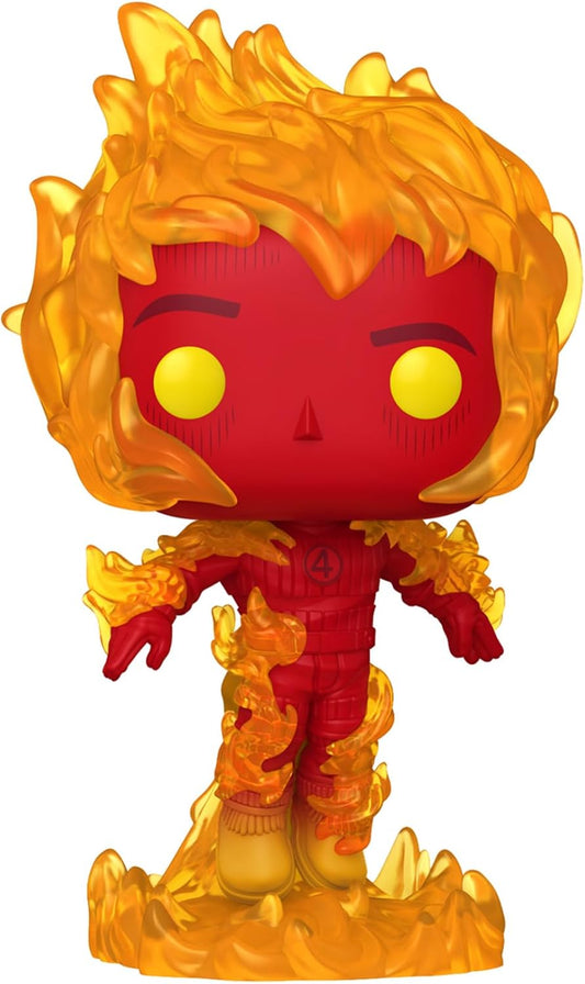 Funko Pop ! Marvel Studios Fantastic 4 - (1517) Human Torch Vinyl Figure 9cm