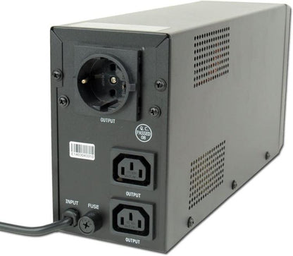 Techmade Gembird Ups 650Va Display Ac Restart 2Xc13 1Xshuko Gruppo Continuita'
