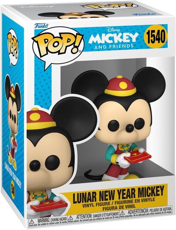Funko Pop Disney Mickey & Friends (1540) Lunar New Year Mickey Vinyl Figure 9Cm