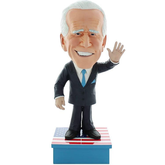 Mimiconz Leader World Statuetta Dipinta A Mano Il Presidente Americano Joe Biden
