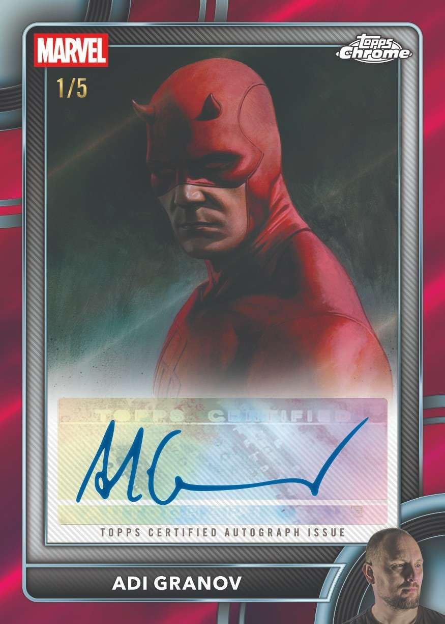 Topps Chrome 2026 Marvel Comics - Value Box - Card Collezionabili 32 Carte Ufficiali - 8 Buste TCG