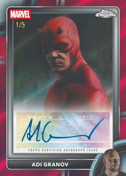 Topps Chrome 2026 Marvel Comics - Value Box - Card Collezionabili 32 Carte Ufficiali - 8 Buste TCG