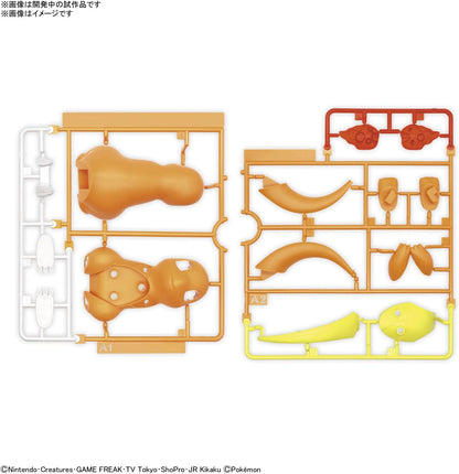Bandai Pokémon: Model Kit Pokepla Plamo Quick 11 Charmander - Figure 10cm PVC