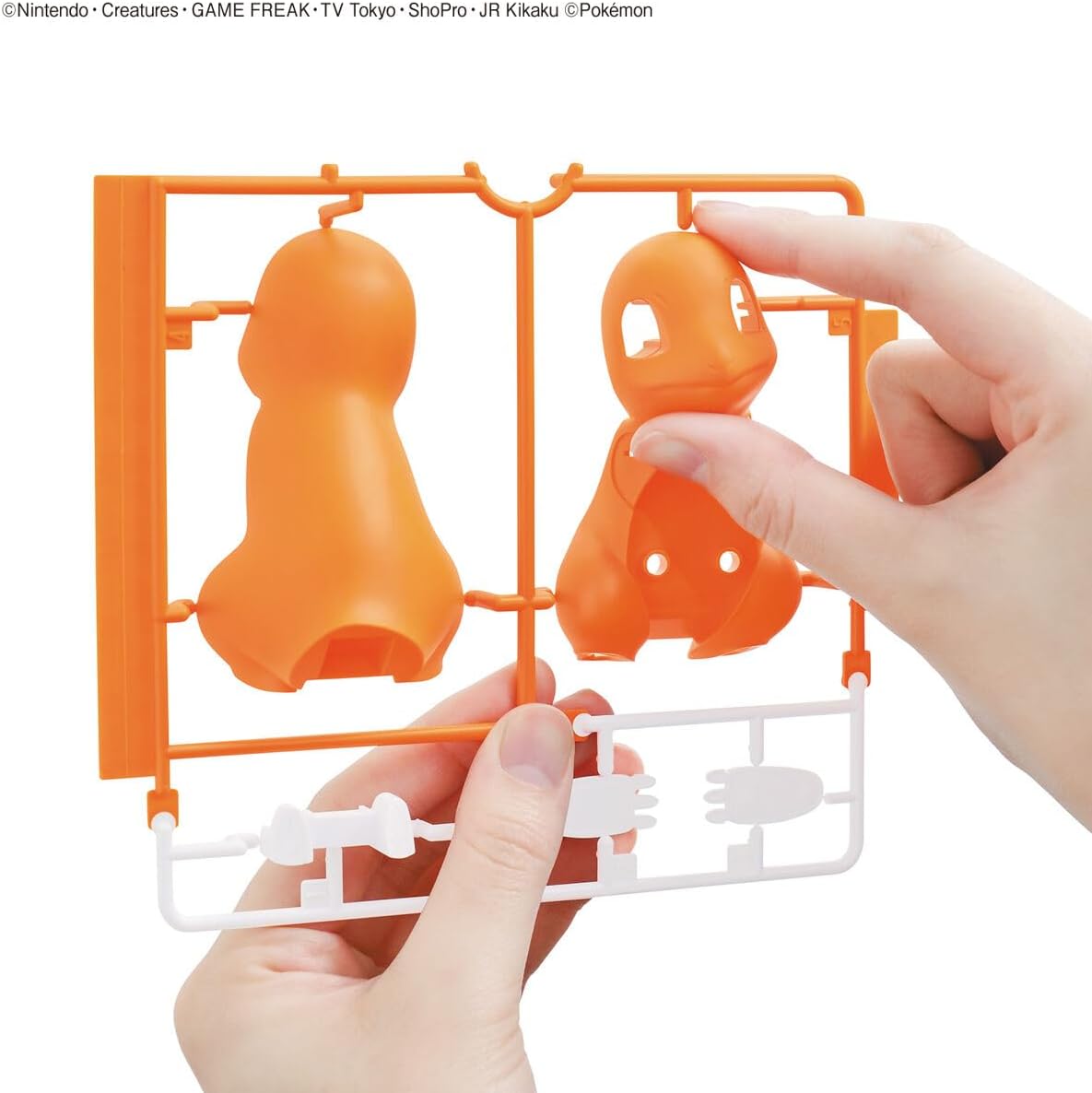 Bandai Pokémon: Model Kit Pokepla Plamo Quick 11 Charmander - Figure 10cm PVC