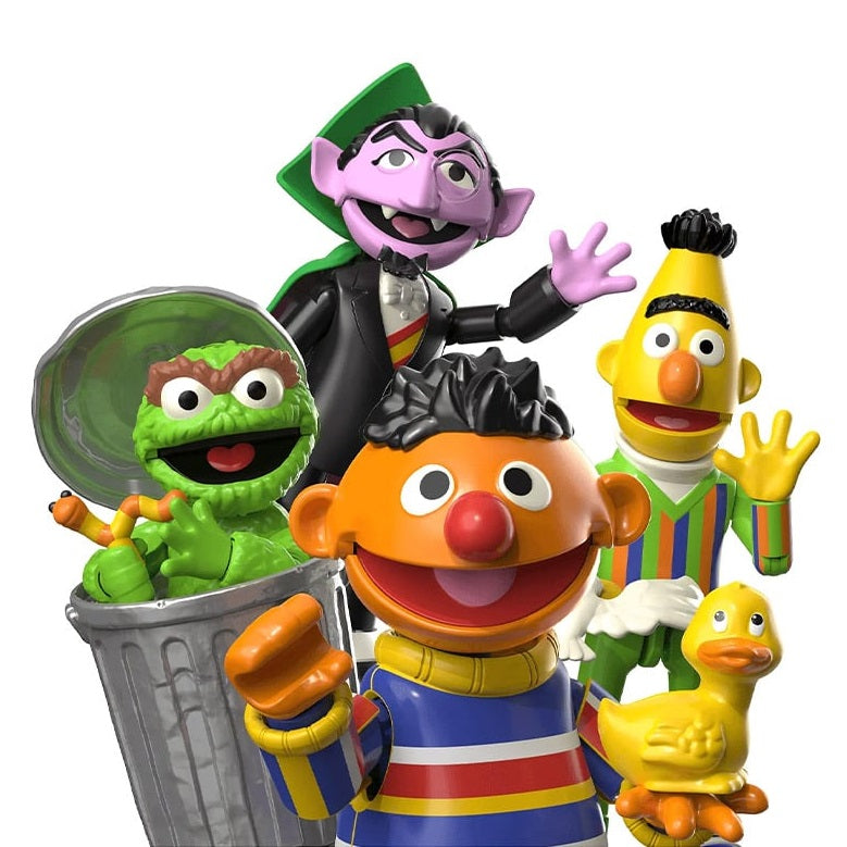 Blokees Muppets - Precool Series - 123 Sesame Street Vol 2 (1Pz Random) - Model Kit - 8 Action Figure a Sorpresa 74845