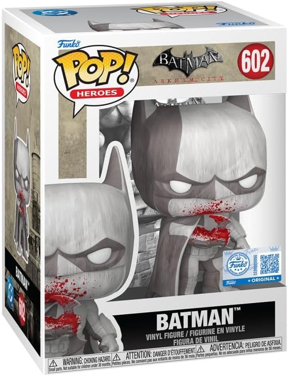 Funko Pop! Heroes Batman Arkham City (602) Batman Exclusive - Vinyl Figure 9cm