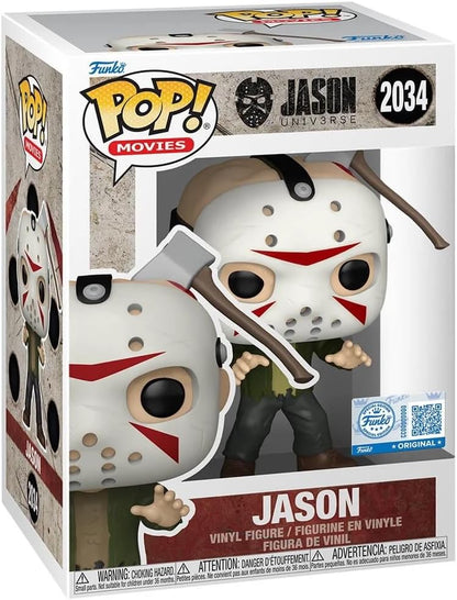Funko Pop ! Movies Horror Jason Universe - (2034) Jason (Axe In Head) Special EXM - 9cm