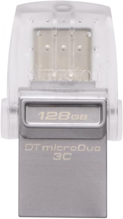 Kingston Pendrive 128Gb Micro Duo Otg Type-C Dtduo3C/128Gb Usb 3.1 Chiavetta Pc