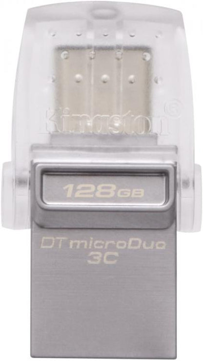 Kingston Pendrive 128Gb Micro Duo Otg Type-C Dtduo3C/128Gb Usb 3.1 Chiavetta Pc