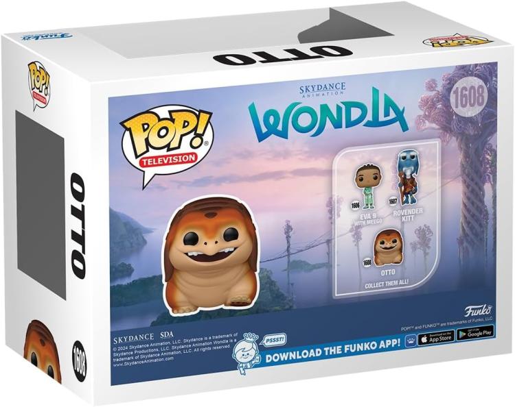 Funko Pop ! Disney Television - Skydance Wondla (1608) - Otto Vinyl Figure 9Cm