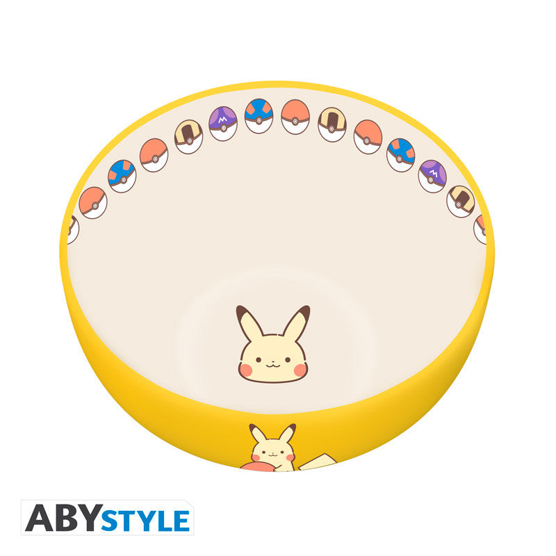 ABYstyle - Ciotola Ramen POKEMON - Pikachu Tipo Elettrico - Ramen Bowl 600 ml - Japan Style - Cardboard box