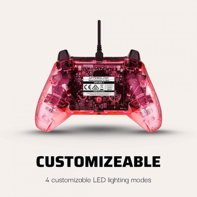 CONTROLLER PDP XBOX SERIES X / XBOX ONE UFFICIALE PAD WIRED JOYPAD AFTERGLOW LED