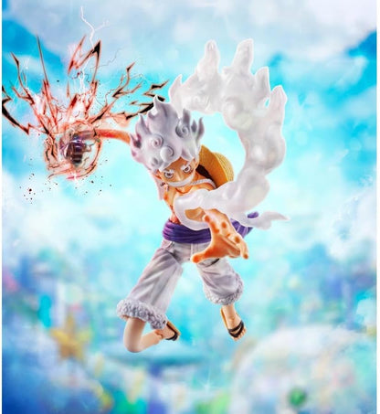 Bandai S.H. Figuarts: One Piece Monkey D. Luffy Gear 5 - Figure Articolata 16cm