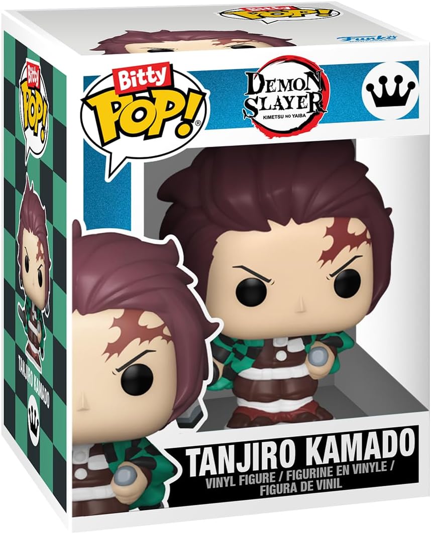 Funko Bitty Pop! Demon Slayer (4 Pack) w/ Bitty Display Chase Edition - Mini Vinyl Figure 2cm