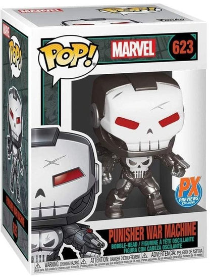 Funko Pop ! Marvel (623) Punisher War Machine Vinyl Figure 9Cm Statua Collezione