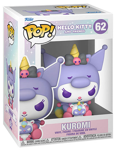 Funko Pop ! Hello Kitty And Friends - (62) Kuromi Vinyl Figure Sanrio In Stock