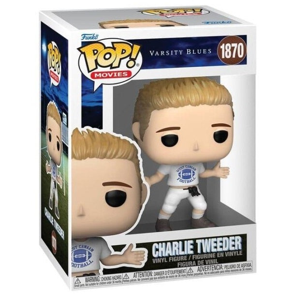 Funko Pop ! Movies Varsity Blues (1870) Charlie Tweeder Vinyl Figure 9Cm Statua