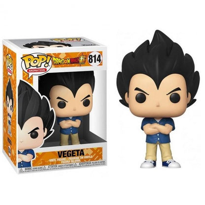 Funko Pop ! Dragon Ball Super - (814) Vegeta Vinyl Figure Collezione 9Cm Nuovo