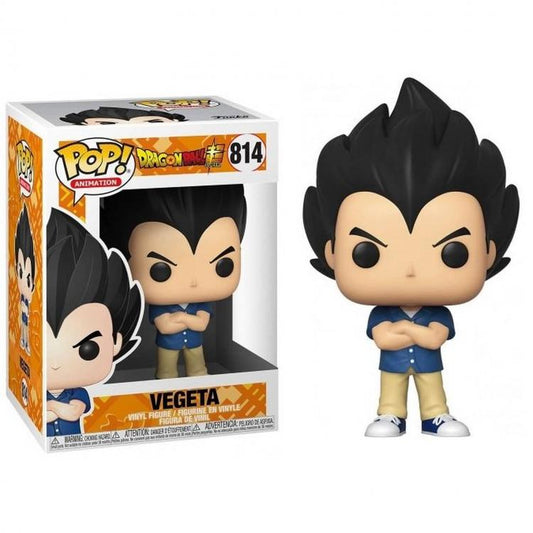 Funko Pop ! Dragon Ball Super - (814) Vegeta Vinyl Figure Collezione 9Cm Nuovo