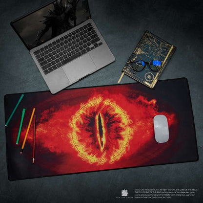 The Lord Of The Rings “Occhio Di Sauron” Tappetino Tastiera Mouse Pad Gaming Xxl