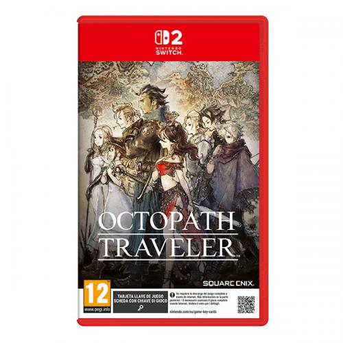Octopath Traveler Nintendo Switch 2 Gioco PAL ITA NSW2 Keycard Nuovo