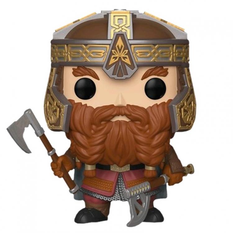 Funko Pop ! Movies Lord Of The Rings - (629) Gimli Figure Signore Degli Anelli