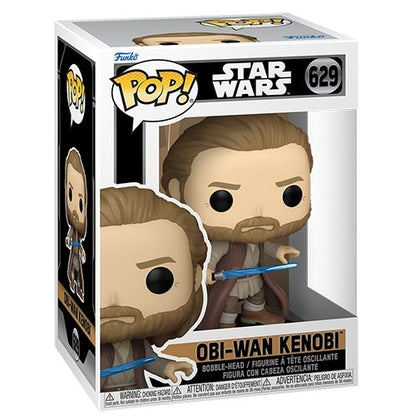 Funko Pop ! Star Wars Obi-Wan S2 : (629) Obi-Wan Kenobi Bobble Vinyl Figure 9Cm