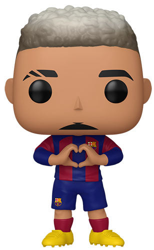 Funko Pop ! Football Barcellona (62) Raphinha Vinyl Figure Player Football