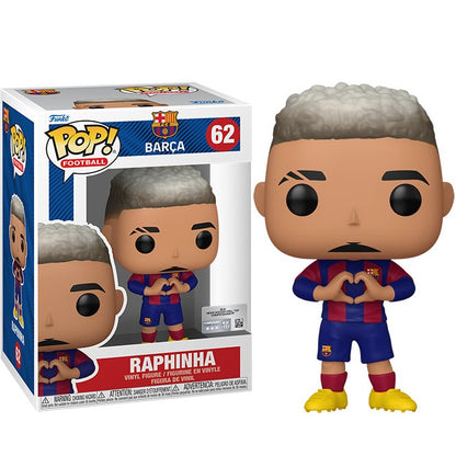 Funko Pop ! Football Barcellona (62) Raphinha Vinyl Figure Player Football