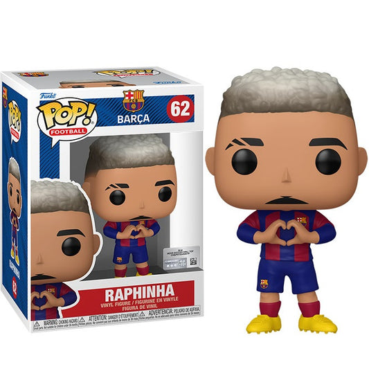 Funko Pop ! Football Barcellona (62) Raphinha Vinyl Figure Player Football