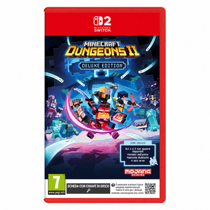 Minecraft Dungeons II Nintendo Switch 2 Gioco ITA (Preorder) - Keycard Pal Nuovo