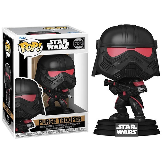 Funko Pop ! Star Wars Obi-Wan S2 : (632) Purge Trooper Bobble Vinyl Figure 9Cm