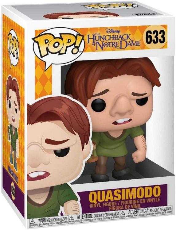 Funko Pop ! Disney Il Gobbo Di Notre Dame (633) Quasimodo Vinyl Figure 9Cm